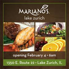 Find deals from your local store in our weekly ad. Opening Date Set For Lake Zurich Mariano S Lake Zurich Il Patch