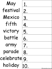 Grade 1 vocabulary worksheets on alphabetical order. Put The Words In Alphabetical Order Worksheets Enchantedlearning Com
