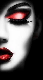 Black And White Red Lipstick Red Black Color Splash Color Splash Photography Face