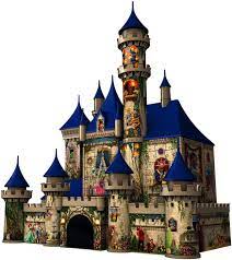 Disney frozen ice castle 3d puzzle 47 pieces. Amazon Com Ravensburger Disney Castle 216 Piece 3d Jigsaw Puzzle For Kids And Adults Easy Click Technology Means Pieces Fit Together Perfectly Toys Games