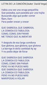 Cancion De La Oruga Canciones Oruga Poemas