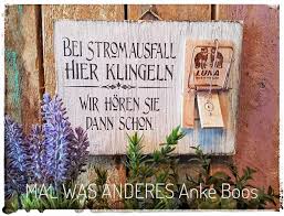 Bei Stromausfall Hier Klingeln Wir Horen Sie Dann Schon Shabbychic Vintage Deko Turschild Spruch Witzig Lustig Haustur Kreativ Vintage Deko Holz Diy
