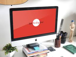 Download This Awesome Mock Up Is Very Perfect To Showcase The Desktop And Imac Computer Designs Designs Can Be Displayed By Using T Designer Friends Imac Psd Templates