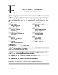 You are presented with so many insurance options that you are unsure which is best. General Health Questionnaire Fill Online Printable Fillable Blank Pdffiller