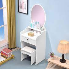 Wir als seitenbetreiber haben uns dem code lebensziel angenommen. Katrina Make Up Station Schminktisch Spiegel Schrank Hocker Schlafzimmer