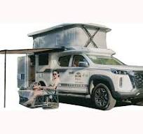 Pop up Camper Pop Top Roof Pop up Roof Lifting for 4*4 Pickup Truck and SUV  Campervan Conversion Kit