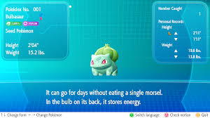Pokemon Let S Go Catch Charmander Bulbasaur And Squirtle Within The Pikachu And Eevee Themed Games