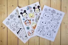 App games such as tsum tsum, candy crush, and angry birds have been garnering fans and players all over the world. Tsum Tsum Colouring Sheets Free Printable Mama Geek Bloglovin