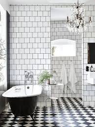 We tried to consider all the trends and styles. 16 Black And White Bathroom Floor Ideas White Bathroom Bathroom Flooring Bathroom Design