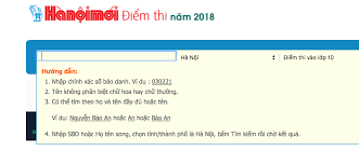 Thông qua điểm thi lớp 10 của thí sinh các trường sẽ nhanh chóng công bố điểm chuẩn trúng tuyển ngay sau khi có kết quả thi. Sá»Ÿ Giao Dá»¥c Va Ä'ao Táº¡o Ha Ná»™i Thong Bao Chinh Thá»©c Vá» Tra Cá»©u Ä'iá»ƒm Thi Lá»›p 10 Tin Tá»©c Má»›i Nháº¥t 24h Ä'á»c Bao Lao Ä'á»™ng Online Laodong Vn