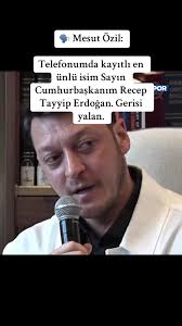 🗣️ Mesut Özil: Telefonumda kayıtlı en ünlü isim Sayın Cumhurbaşkanım...