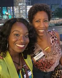 We're just two Boston natives, who met while living in LA, reconnecting  back in Boston at a @bostonwhileblack event. Who says you can't go home  again and love it?! . . #boston #