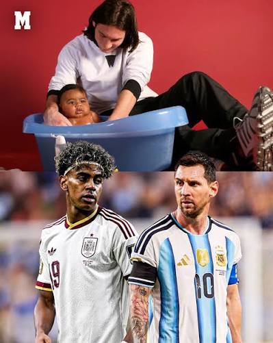 🔮 ESTABA PREDESTINADO Lamine Yamal y Leo Messi se enfrentarán en la final de la Copa del Mundo 🥹 #lamineyamal #messi #fifaworldcup #futbol #mundial2026