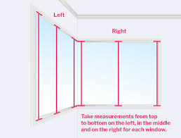 In order to determine if your window is square, measure the window diagonally. How To Measure Corner Windows For Custom Shutters