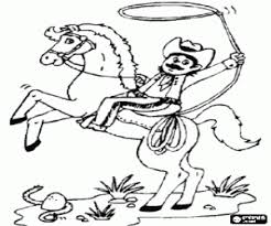Color online with this game to color fantasy coloring pages and you will be able to share and to create your own gallery online. Cowboy Coloring Pages Cowboy Coloring Book Cowboy Printable Color Pages