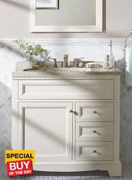 Create that perfect bathroom vanity top with the many color and size options available at the home depot. 36 Windsor Park Cream Vanity Home Depot Bathroom White Vanity Bathroom 36 Inch Bathroom Vanity