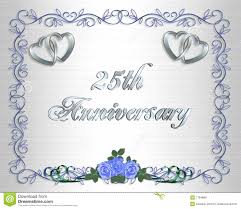 25th Wedding Anniversary Border Invitation Illustration About Flower E In 2020 25th Wedding Anniversary Party Wedding Anniversary Cards Free 25th Wedding Anniversary