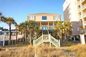 Cherry Grove Beach House Rental Inviting 6 Bedroom Oceanfront Home Grill Covered Porch Baham Myrtle Beach Vacation Rentals Myrtle Beach Rentals Vacation Home