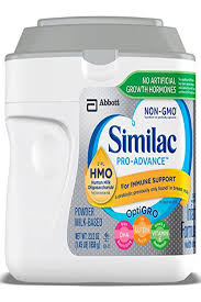 Similac Pro Advance Non Gmo Infant Formula With Iron With 2 Fl Hmo For Immune Support Baby Formula Powder 23 2 Baby Formula Human Milk Best Baby Formula