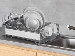 This kitchenaid low profile charcoal gray dish rack provides a place to dry dishes on counters with smaller kitchen spaces. Buy Kitchenaid Full Size Dish Rack Light Grey Online In Turkey B078jxfbdp