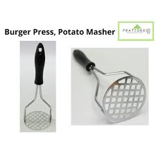 (doing business as ramly) is a malaysian frozen and fast food company founded by ramly bin mokni through pemasaran ramly mokni sdn. Stainless Steel Burger Press Potato Press Mashed Potato Maker Burger Presser Alat Ramly Burger Shopee Malaysia