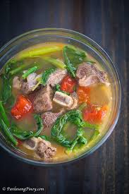 Beef Short Rib Sinigang Na May Pakwan Panlasang Pinoy Recipe Sinigang Recipe Beef Sinigang Recipe Recipes