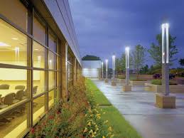 Selux Triangular Column Architecture Interior And Exterior Architect