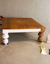 How to refinish a wood table. Diy Coffee Table How To Transform A Thrifted Coffee Table Grace In My Space
