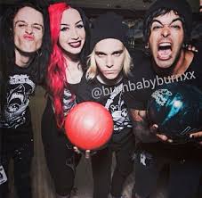 New Years Day Bowling Ash Costello Nick Rossi Nikki Misery And Jeremy Valentyne New Years Day Band New Year S Day Black Parade Album