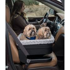Black With Fog Gray Liner 20 Bucket Booster Dog Car Seat Pet Gear Dog Car Seats Dog Car Booster Seat