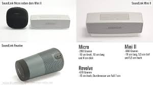 The original bose soundlink mini was released nearly 2 years ago and managed to change the current portable bluetooth speaker market completely. Bose Soundlink Mini Ii Soundlink Micro Und Soundlink Revolve Im Vergleich Fazit Der Testserie Bluetooth Lautsprecher