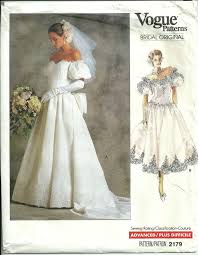Vogue 2179 Bridal Original Pattern 80s Boned Bodice Wedding Bridesmaid Dress Uc Ebay Wedding Dress Sewing Patterns Sewing Wedding Dress Bridal Dress Patterns