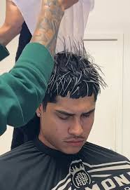 Platinum silver highlights ❄️❄️ for my guy @Citykidbarber would you get  these?🔥 #highlightshair #silverhighlights #frostytips #frostyhaircolor  #haircolor #hairstyles #midtaper #blowouttaper #blowout ...