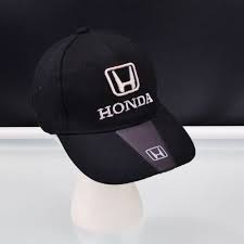 Honda Logo Hat Black Adjustable Baseball Cap Mens One Size Dads Hat Unbranded Baseballcap Black Leather Hat Leather Hat Baseball Leather Hats