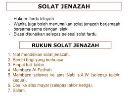 Shalat jenazah hukumnya adalah fardhu kifayah, hal tersebut didasari dengan perintah rasulullah saw untuk menyalati jenazah sesama muslim. Here I Am This Is Me Solat Jenazah