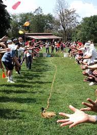 Creating some vinyl banners to let everyone know where the start relay games are more than what we commonly know from sport and athletics. Relay Races And Games Team Spirit Exercise Photo Opportunities And A Gold Medal Fo Camping Games For Adults Family Camping Games Outdoor Team Building Games