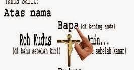 Kalimat ini mengawali syahadat para rasul. Tanda Salib Dalam Bahasa Indonesia Latin Dan Inggris The Santo Katolik