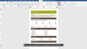 a resume in microsoft word
