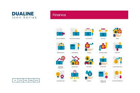 65 Finance Icons Dualine Series In 2020 Finance Icons Profit And Loss Statement Cash Flow Statement