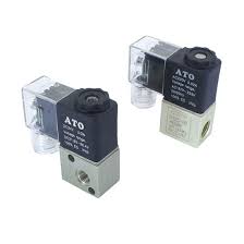 Supply air 1.4 bar (20 psi), output 0 or 1.4 bar (20 psi). Pneumatic Solenoid Valve 3 Way 12v 24v 110v 220v Ato Com
