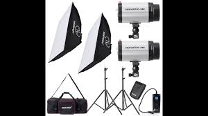 Unboxing Set Up Best Softbox Lights Neewer 300 W Youtube