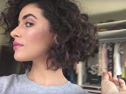 How To Style A Blunt Bob When You Have Curly Hair Thick Hair Styles Curly Hair Styles Bob Hairstyles