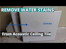 Water Stains From Ceiling Tile