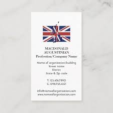 Patriotic Uk Union Jack Add Photo Business Card Zazzle Com In 2020 Photo Business Cards Union Jack Patriotic
