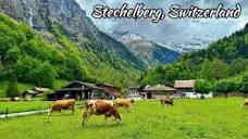 Stechelberg, Switzerland 4K - The most beautiful village in ...
