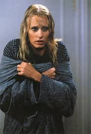 Set to a driving rock score. Daryl Hannah