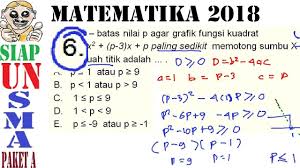 Maybe you would like to learn more about one of these? Soal Diskriminan Kelas 9 Jawabanku Id