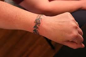 You can download and print it from your computer for free!! 50 Cute And Lovely Bracelet Tattoos Every Women Must See