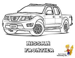 Big Boss Truck Coloring Pictures Foreign Pickup Trucks Free Imported Truck Nissan Frontier Nissan Chevy Trucks