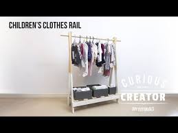 Using a pencil, make marks on the post where each coat hook should be attached. Children S Clothes Rail 6 Steps With Pictures Instructables